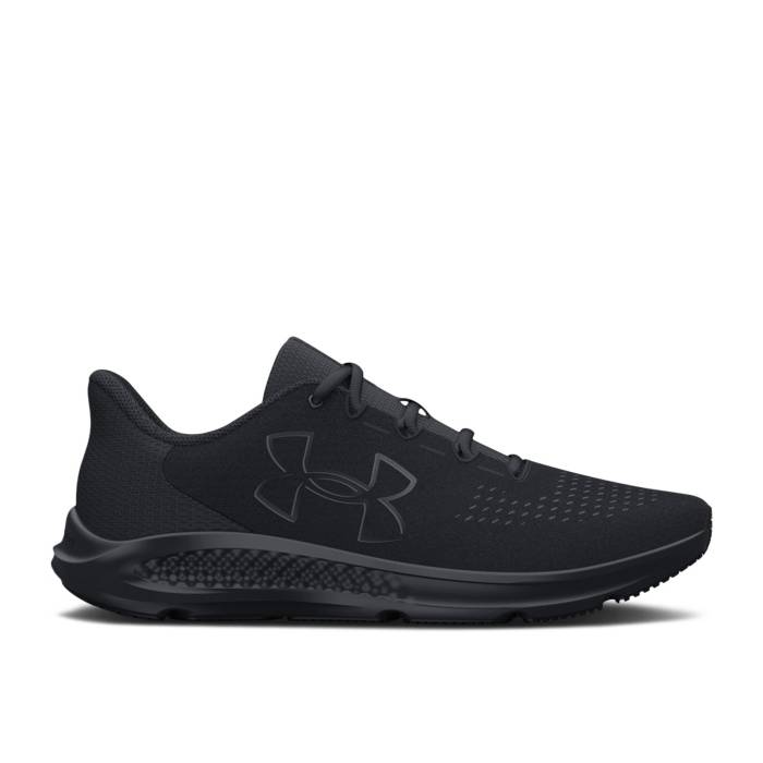 アンダーアーマー Under Armour 【 Charged Pursuit 3 \u0027Big Logo - Black\u0027 Men Black 】 ロゴタイプ メンズ 黒いこと 黒いこと