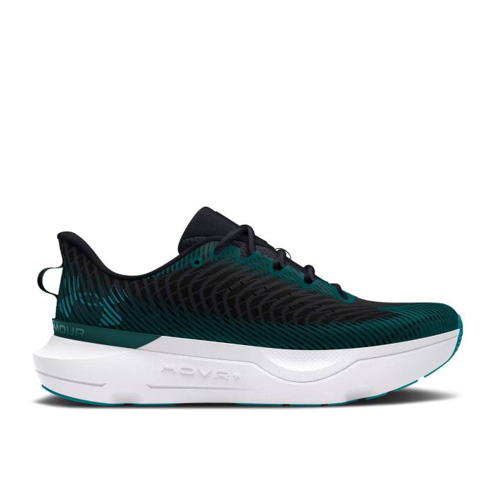 アンダーアーマー Under Armour 【 Hovr Infinite Pro \u0027Black Hydro Teal\u0027 Men Black/Hydro Teal/Circuit Teal 】 労働者階級 Hydro ハイドロ メンズ 黒いこと 黒いこと Hydro ハイドロ スニーカー-メンズ靴-靴