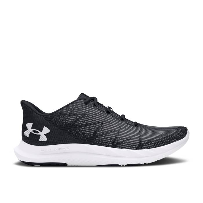 アンダーアーマー Under Armour 【 Speed Swift 'Black White' Men Black/White 】 Speed スピード Swift メンズ 黒色 ブラック 白色 ホワイト