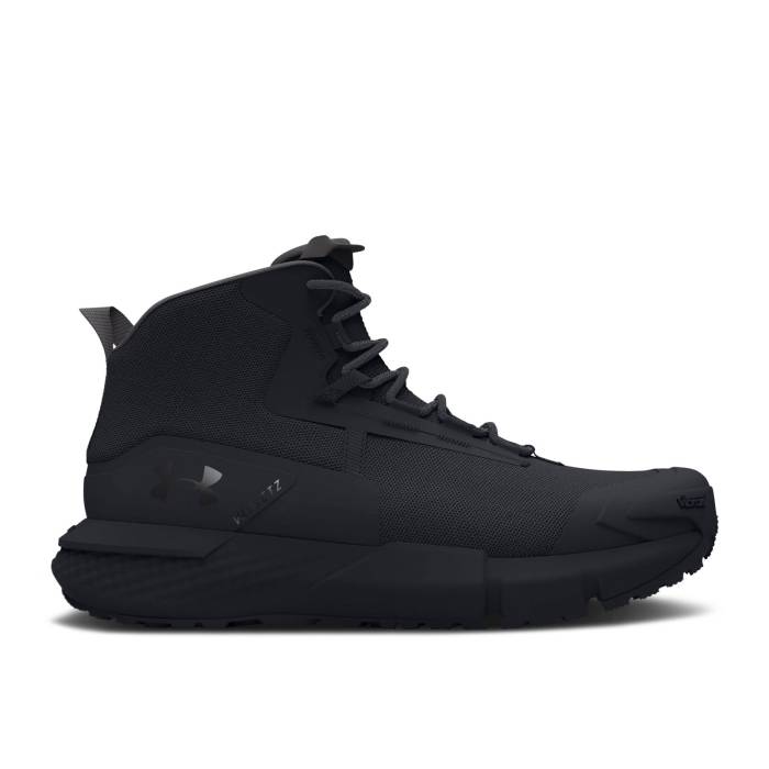 アンダーアーマー Under Armour 【 Valsetz Mid Tactical Boot \u0027Black Jet Grey\u0027 Men Black/Jet Grey 】 ミッド ブーツ メンズ 黒いこと 黒いこと 薄墨色 薄墨色