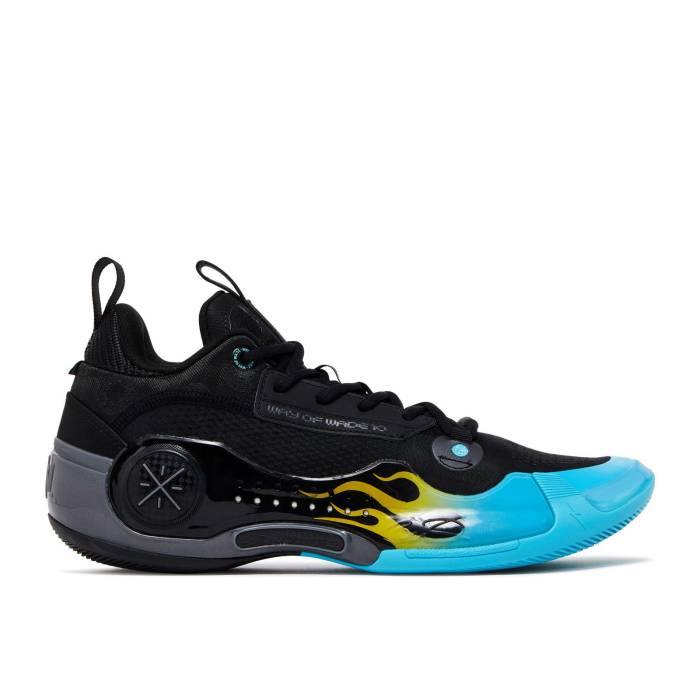 リーニン Li-Ning 【 Way Of Wade 10 Low Element - Wind And Fire Men Crystal Blue 】 ウェイド メンズ 青色 ブルー