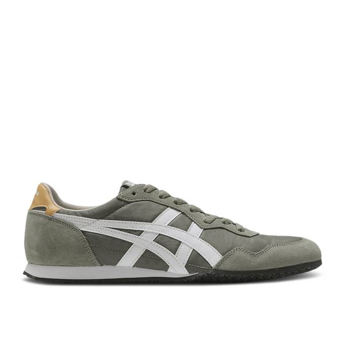 オニツカタイガー Onitsuka Tiger 【 Serrano \u0027Burnt Olive White\u0027 Men Burnt Olive/White 】 olive オリーブ メンズ olive オリーブ 白いこと 白いこと