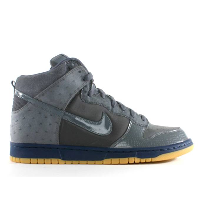 ナイキ Nike 【 Dunk High Deluxe Men Light Graphite/Light Graphite-T Blue 】 ダンク 御機嫌 晴れ晴れしい メンズ 青み 青色