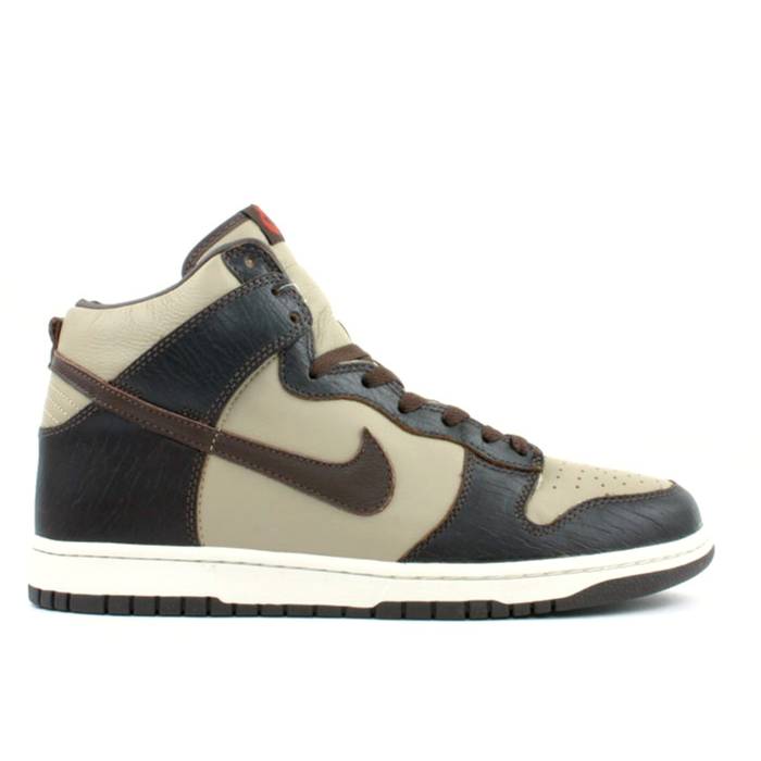 ナイキ Nike 【 Dunk High Premium Men Paul Brown/Paul Brown-Khaki-Light Bone 】 ダンク ご機嫌 Premium 割り増し金 メンズ 極点 赤銅色 赤銅色