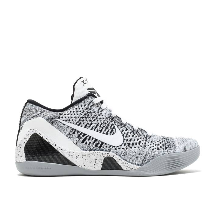 ナイキ Nike 【 Kobe 9 Elite Low \u0027Beethoven\u0027 Men White/Black/Wolf Grey 】 Kobe コービー エリート メンズ 白いこと 白いこと 黒いこと 黒いこと 薄墨色 薄墨色