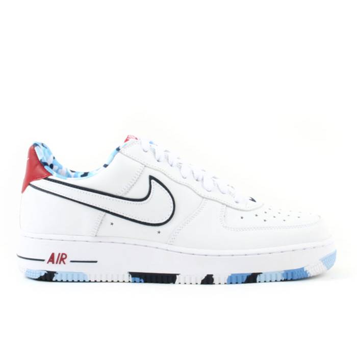 ナイキ Nike 【 Wmns Air Force 1 \u0027Independence Day\u0027 Women White/White-Midnight Navy-Varsity Red-Ice Blue-University Blue 】 レディース 白いこと 白いこと 青碧 青碧