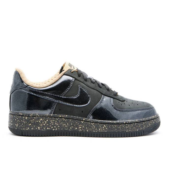 ナイキ Nike 【 Wmns Air Force 1 Premium '07 'Black Gold' Women Black/Black-Metallic Gold 】 Premium プレミアム レディース 黒色 ブラック ゴールド