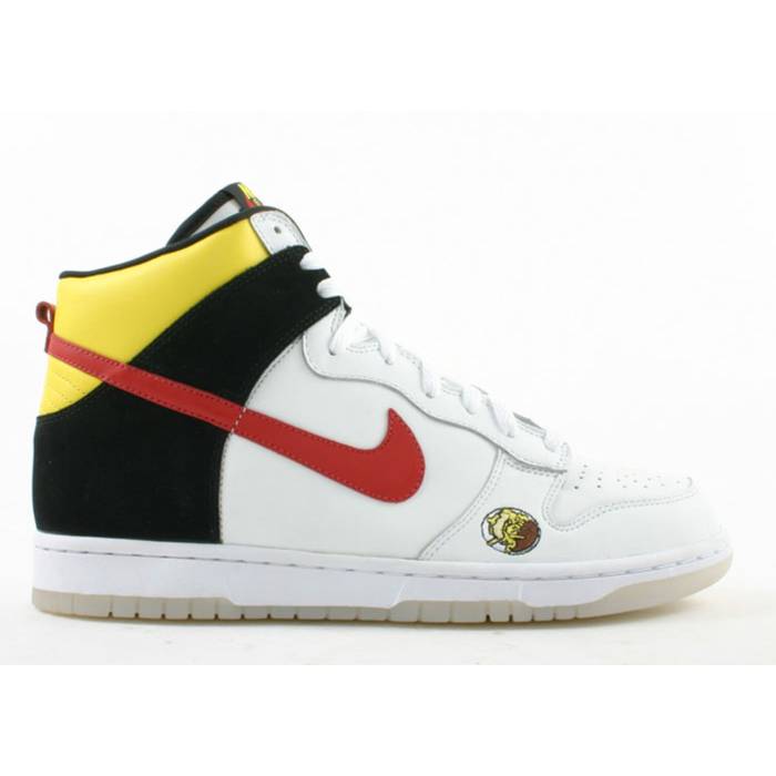 ナイキ Nike 【 Dunk High Men White/Sport Red-Black 】 ダンクハイ メンズ 白色 ホワイト