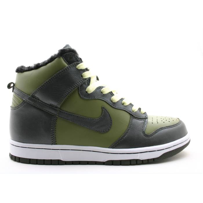 ナイキ Nike 【 Wmns Dunk Hi Women Pilgrim/Dark Army-Wht Lm-White 】 ダンク レディース