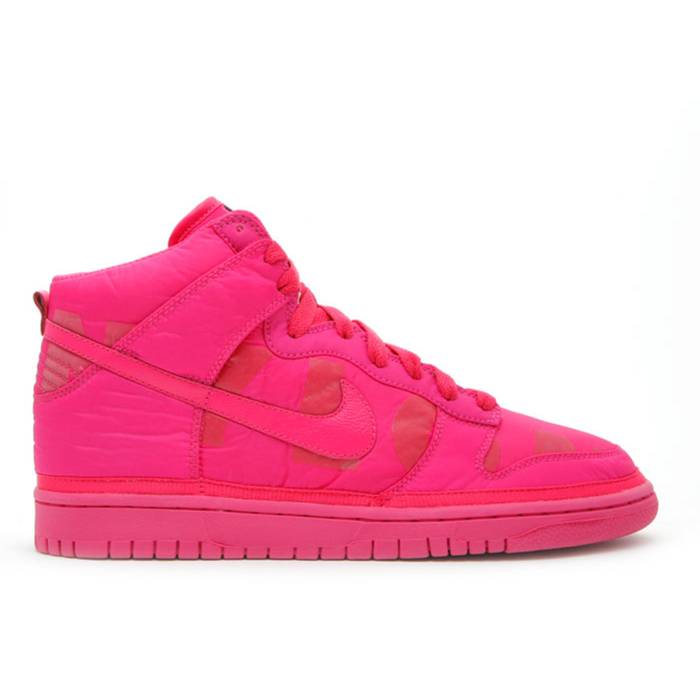 ナイキ Nike 【 W\u0027s Dunk High \u0027Nylon\u0027 Women Pink/Multi 】 ダンク 御機嫌 レディース pink サクラ色