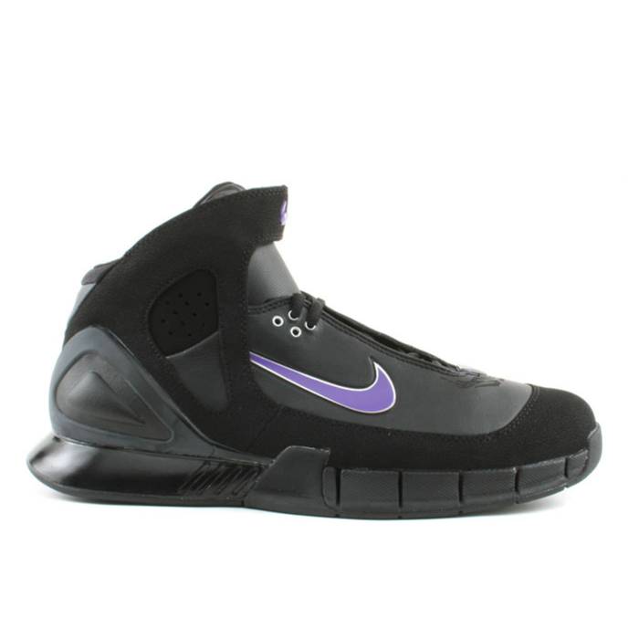 ナイキ Nike 【 Air Zoom Huarache 2K5 Men Black/Varsity Purple 】 望遠レンズ Huarache ハラチ メンズ 黒いこと 黒いこと Purple 紫・パープル