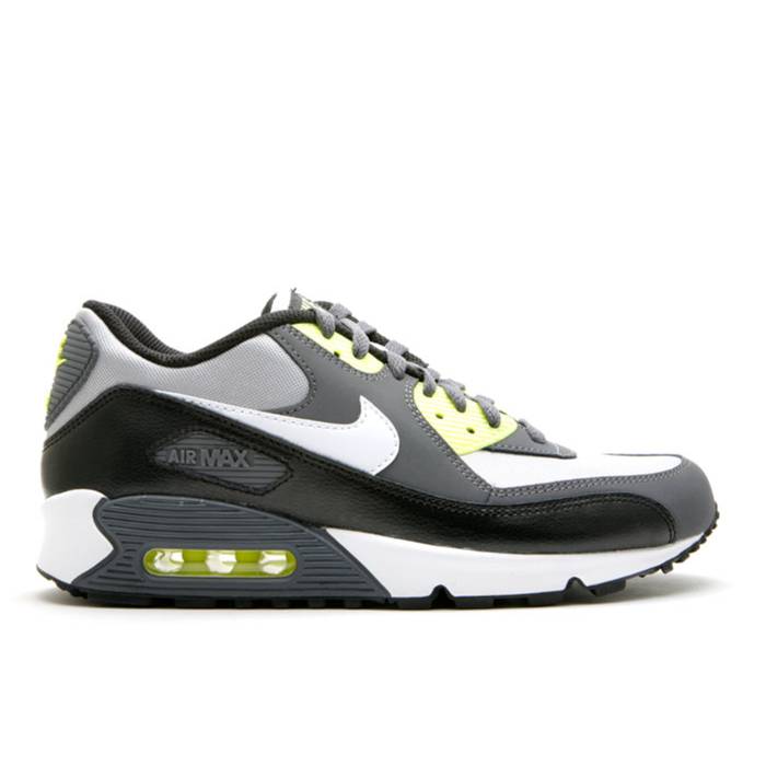 ナイキ Nike 【 Air Max 90 Cl Gs Youth Mtllc Silver/Wht-Drk Gry-Blck 】 マックス ジュニア キッズ Silver 銀色・シルバー|スニケス