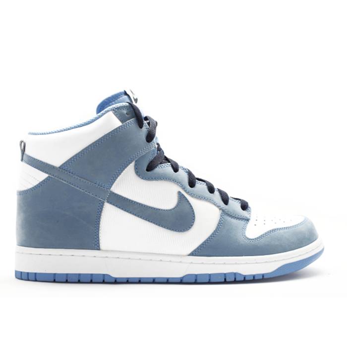 ナイキ Nike 【 Dunk High Men White/University Blue-Obsidian 】 ダンクハイ メンズ 白色 ホワイト