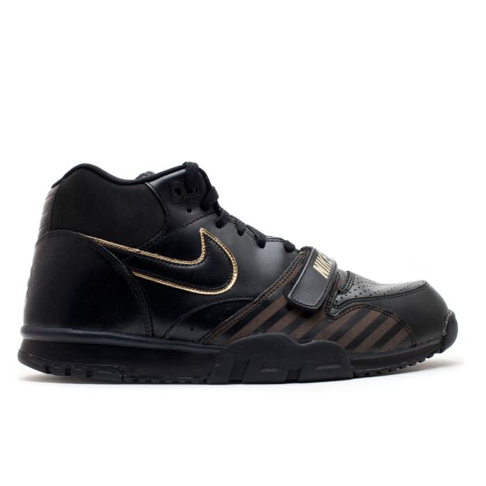ナイキ Nike 【 Air Trainer 1 Md Prm Nrg \u0027Bb51 Pack\u0027 Men Black/Black 】 調教師 メンズ 黒いこと 黒いこと