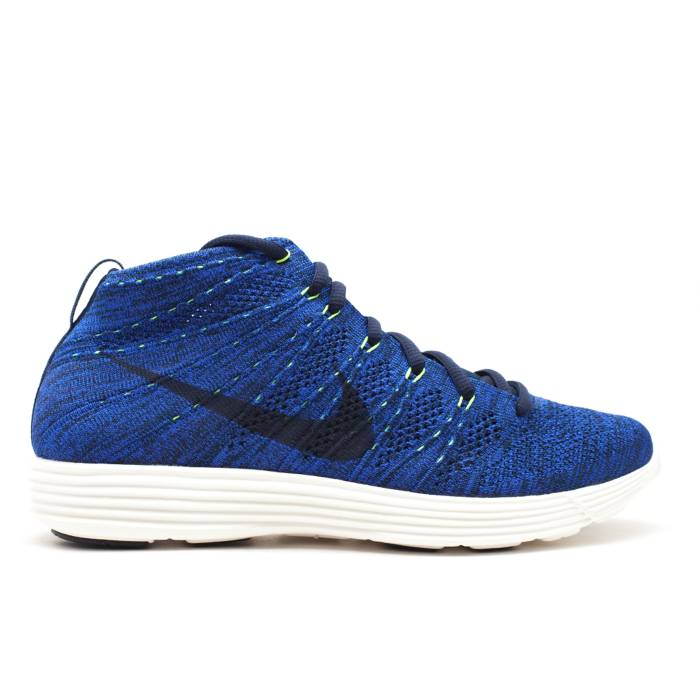 ナイキ Nike 【 Lunar Flyknit Chukka Men Drk Obsdn/Drk Obsdn-Gm Ryl-Sl 】 ルーナー・ルナー フライニット チャッカ メンズ