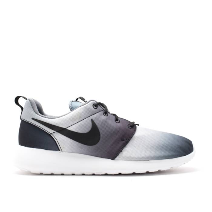 ナイキ Nike 【 Rosherun Print Cool Grey Men Black/White/Cool Grey 】 ローシラン メンズ 黒色 ブラック 白色 ホワイト クール 灰色 グレー