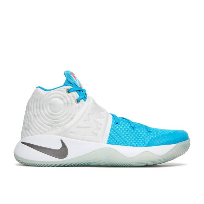 ナイキ Nike 【 Kyrie 2 \u0027Christmas\u0027 Men White/Obsidian-Blue Lagoon 】 Kyrie カイリー メンズ 白いこと 白いこと