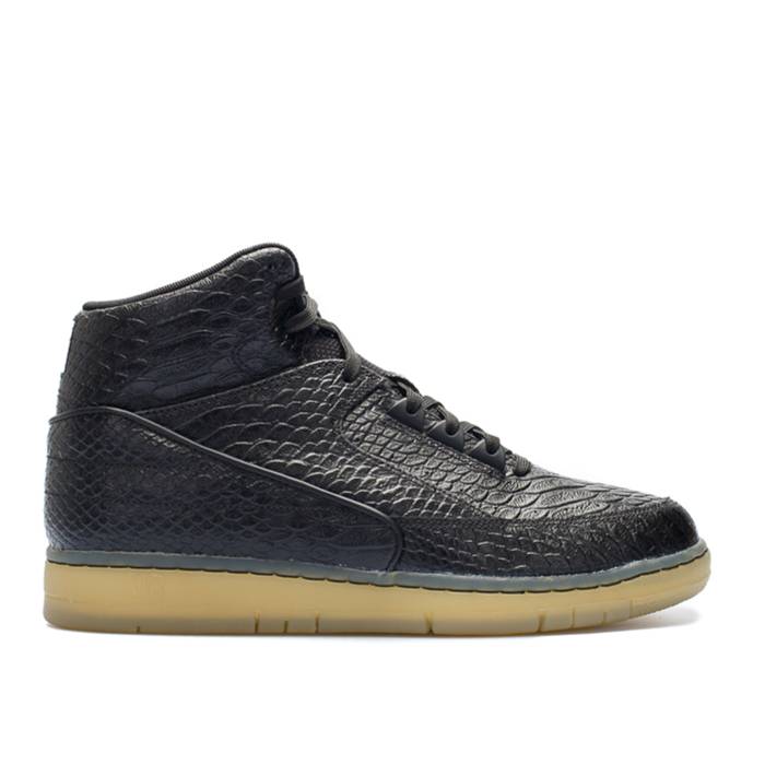 ナイキ Nike 【 Air Python Prm Men Black/Gum 】 メンズ 黒いこと 黒いこと