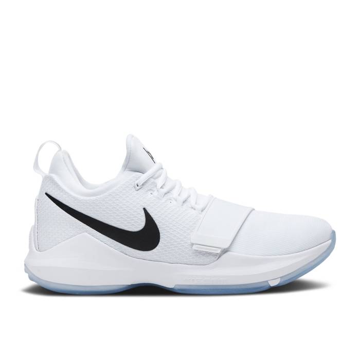 ナイキ Nike 【 Pg 1 \u0027Chrome\u0027 Men White/Black-Ice Blue 】 メンズ 白いこと 白いこと 青み 青色