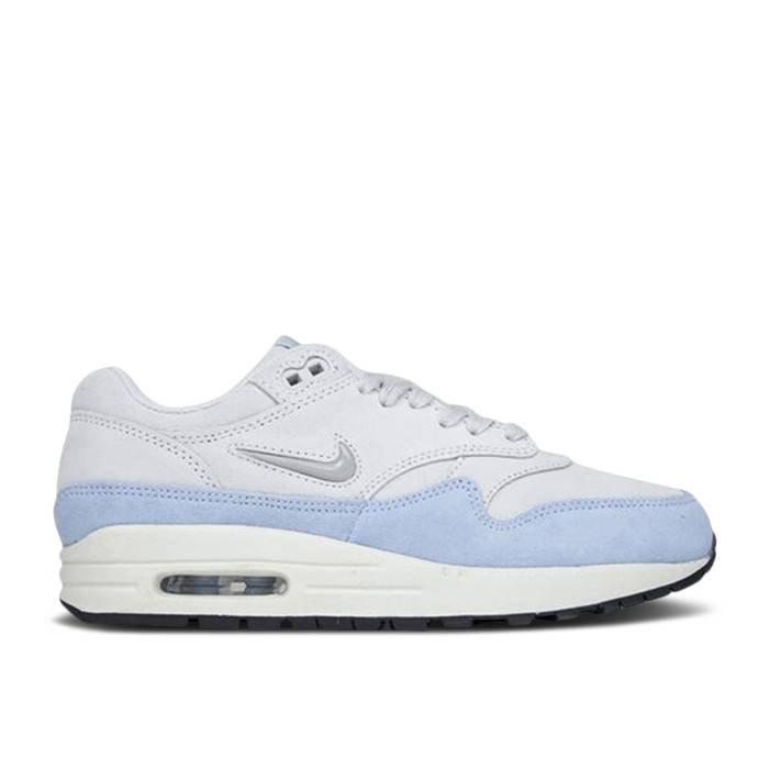 ナイキ Nike 【 Wmns Air Max 1 Premium \u0027Royal Tint\u0027 Women Pure Platinum/Royal Tint 】 マックス Premium 割り増し金 レディース 純一無雑 Platinum プラチナム 靴-レディース靴