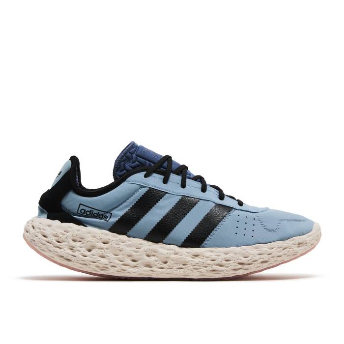 アディダス Adidas 【 Zponge \u0027Tactile Blue\u0027 Men Tactile Blue/Core Black/Wonder Mauve 】 メンズ 青み 青色 中核グループ 黒いこと 黒いこと