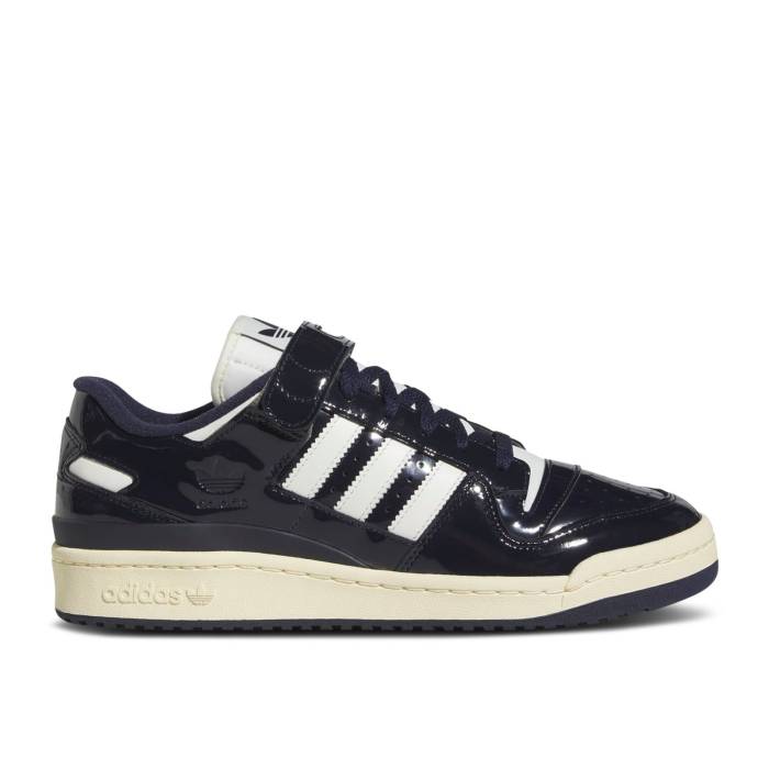 アディダス Adidas 【 Forum 84 Low \u0027Legend Ink Patent\u0027 Men Legend Ink/Cloud White/Easy Yellow 】 討論会 メンズ Legend 言い伝え 白いこと 白いこと yellow 黄味がかった・黄色