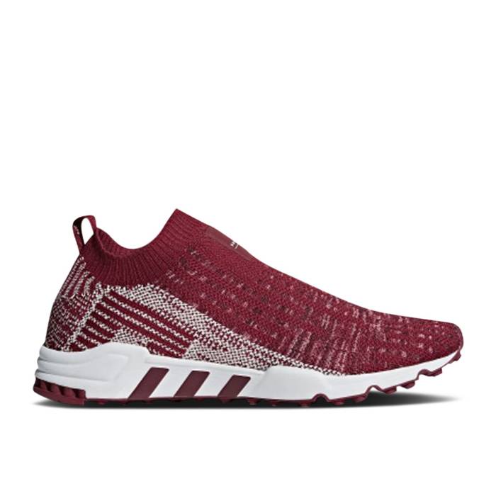 アディダス Adidas 【 Eqt Support Sk Primeknit \u0027Collegiate Burgundy\u0027 Men Collegiate Burgundy/Off White/Crystal White 】 メンズ ブドウ酒色・バーガンディー 白いこと 白いこと