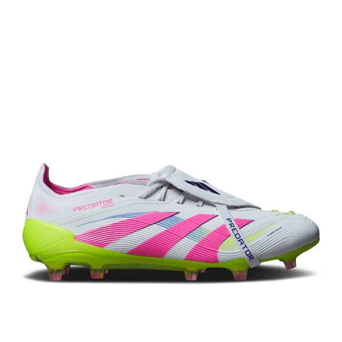 アディダス Adidas 【 Predator 24 Elite Foldover Tongue Fg \u0027Celestial Victory Pack\u0027 Men Cloud White/Lucid Pink/Lucid Lemon 】 プレデター エリート Victory 白星 メンズ 白いこと 白いこと pink サクラ色