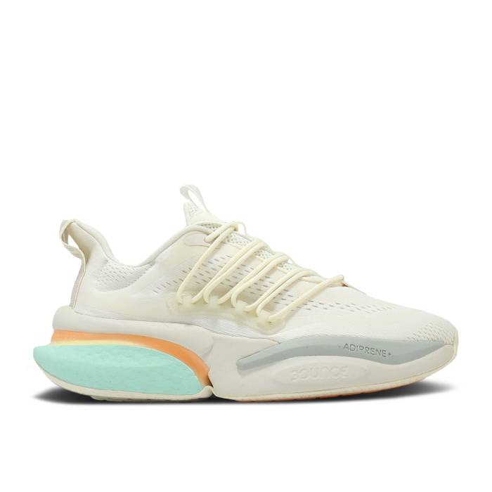 アディダス Adidas 【 Alphaboost V1 \u0027Off White Semi Flash Aqua\u0027 Men Off White/Semi Flash Aqua/Acid Orange 】 白いこと 白いこと メンズ 白いこと 白いこと アクア orange 橙・オレンジ色