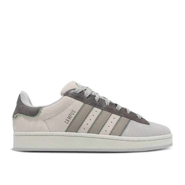 アディダス Adidas 【 Campus 00S \u0027Orbit Grey Putty Beige\u0027 Men Orbit Grey/Putty Beige/Silver Green 】 構内 薄墨色 薄墨色 メンズ 薄墨色 薄墨色 ベージュ Silver しろがね色・しろがね色 green 緑・緑であること メンズ靴-靴-スニーカー
