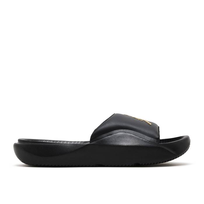 ナイキ エアジョーダン Air Jordan 【 Jordan Franchise Slide \u0027Black Metallic Gold\u0027 Men Black/Metallic Gold 】 Franchise フランチャイズ Slide サンダル メンズ 黒いこと 黒いこと ゴールド