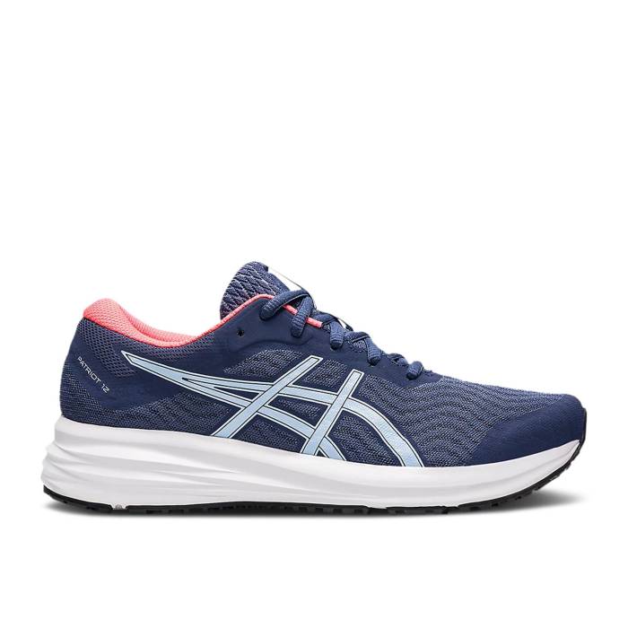 アシックス Asics 【 Wmns Patriot 12 \u0027Thunder Blue Soft Sky\u0027 Women Thunder Blue/Soft Sky 】 青碧 青碧 レディース サンダー 青碧 青碧 天の原
