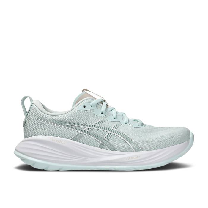 アシックス Asics 【 Wmns Gel Cumulus 27 \u0027Pure Aqua\u0027 Women Pure Aqua/White 】 レディース 純然たる アクア 白いこと 白いこと