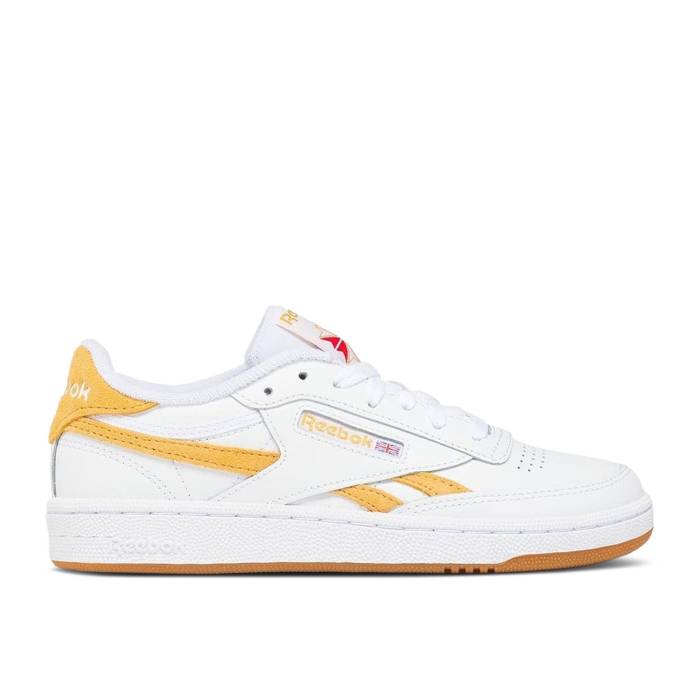 リーボック Reebok 【 Wmns Club C Revenge 'White Retro Gold' Women Footwear White/Retro Gold/Gum 】 クラブ レトロ レディース 白色 ホワイト レトロ ゴールド 27,625円