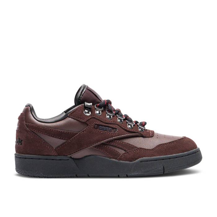 リーボック Reebok 【 Obey X Bb4000 2 Ltd 'Brown' Men Brown/Black/Red 】 オベイ LTD エルティーディー メンズ 茶色 ブラウン 黒色 ブラック Red 赤・レッド画像