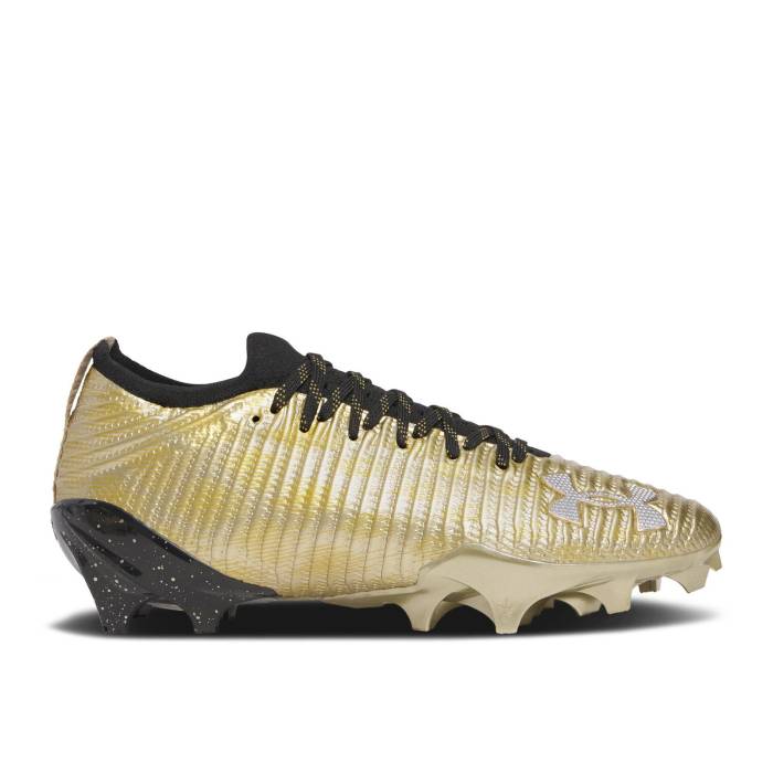 アンダーアーマー Under Armour 【 Blur Pro 'Golden Child' Men Metallic Gold/Black/Metallic Silver 】 プロ メンズ ゴールド 黒色 ブラック Silver 銀色・シルバー
