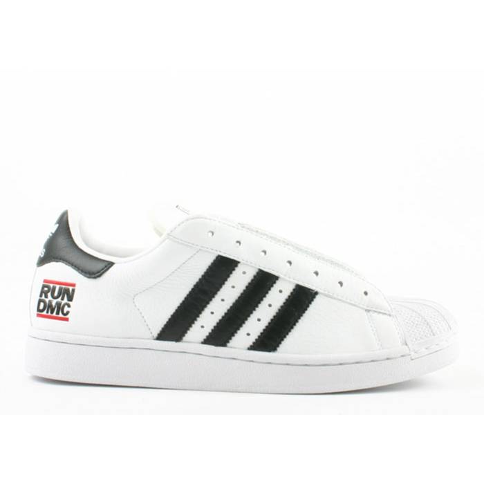 アディダス Adidas 【 Superstar 1 Music \u0027Run Dmc\u0027 Men Wht/Black/Colred 】 Superstar はやりっ児 メンズ 黒いこと 黒いこと