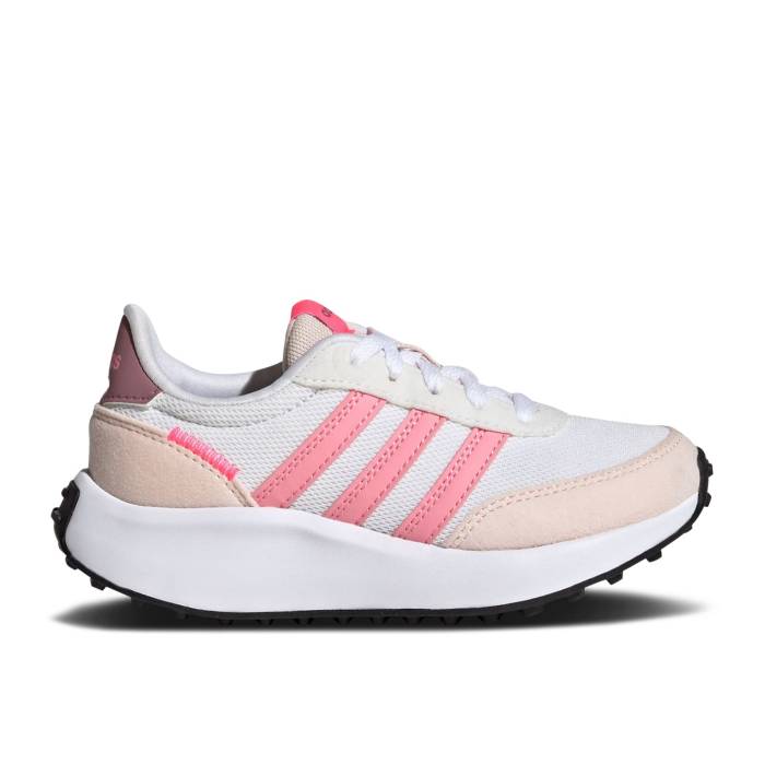 アディダス Adidas 【 Run 70S J \u0027White Lucid Pink\u0027 Youth Cloud White/Bliss Pink/Lucid Pink 】 幽客 お坊っちゃん キッズ 白いこと 白いこと pink サクラ色