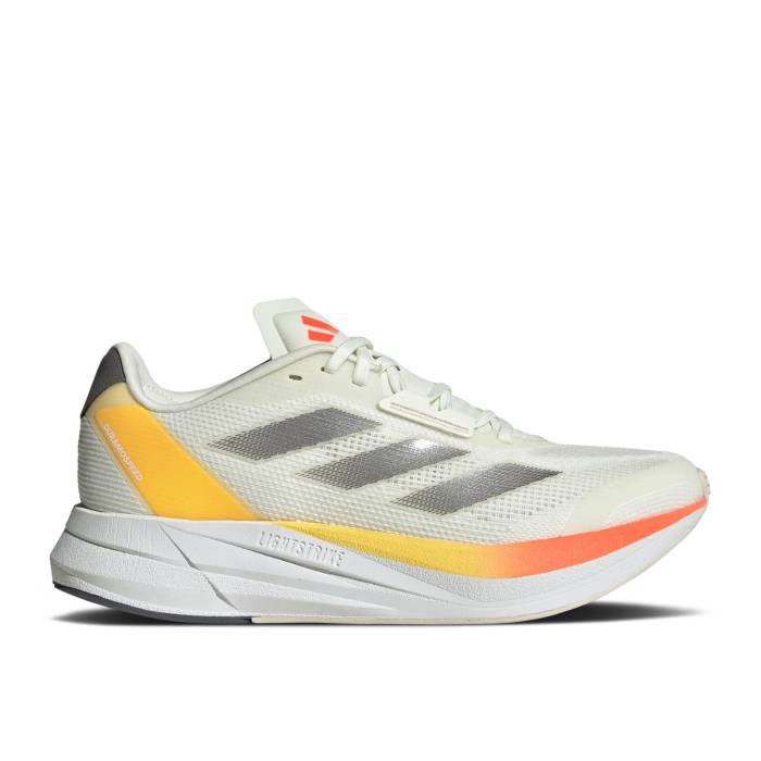 アディダス Adidas 【 Wmns Duramo Speed \u0027Ivory Spark\u0027 Women Ivory/Iron Metallic/Spark 】 Speed 素早さ レディース 象牙色