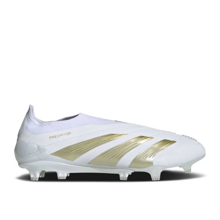 アディダス Adidas 【 Predator Elite Laceless Fg \u0027Day Spark Pack\u0027 Men Platinum Metallic/Aurora Black/Carbon 】 プレデター エリート メンズ Platinum プラチナム 黒いこと 黒いこと 炭素