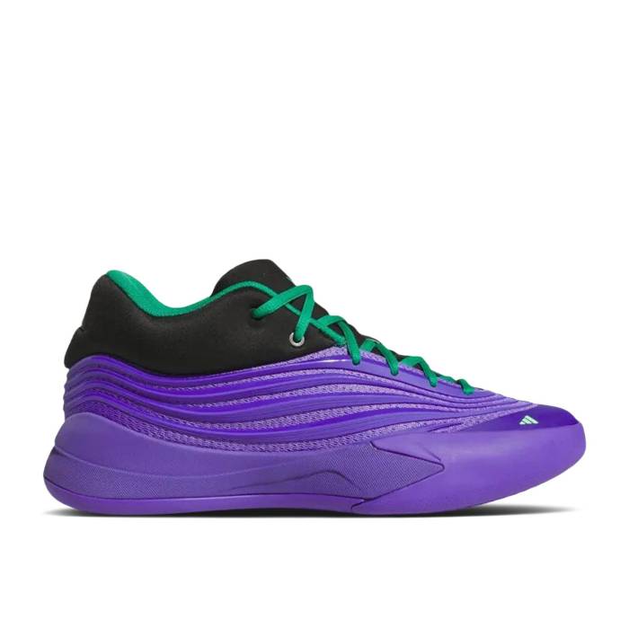 アディダス Adidas 【 Dame X 'Bucks Throwback' Men Supplier Colour/Core Black/Court Green 】 メンズ コア 黒色 ブラック コート green 緑・グリーン
