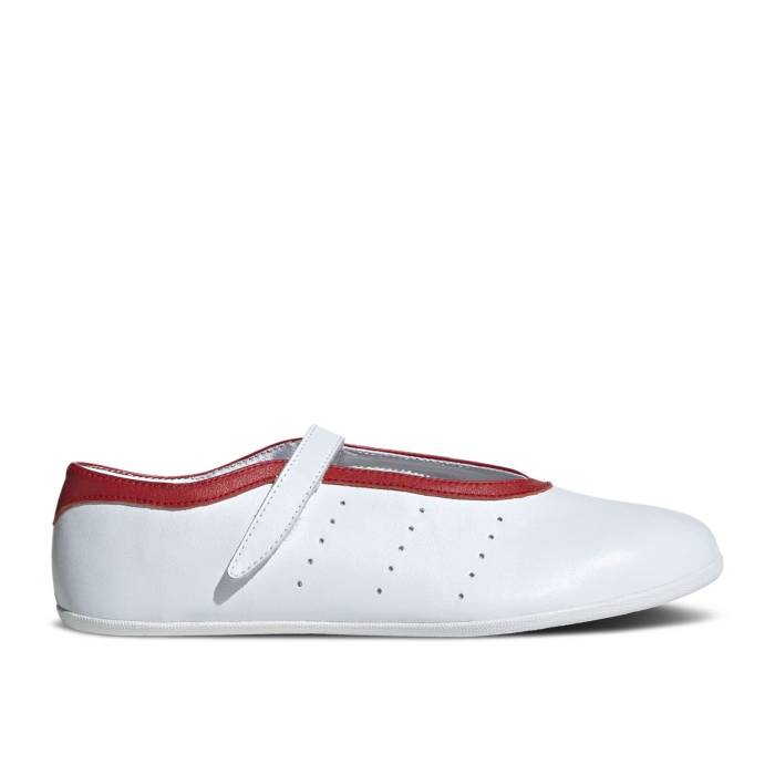 アディダス Adidas 【 Wmns Stan Smith Lo Pro \u0027White Red\u0027 Women Cloud White/Cloud White/Cloud White 】 労働者階級 レディース 白いこと 白いこと