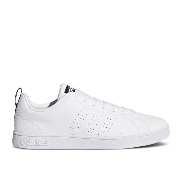 アディダス Adidas 【 Advantage Clean Vs 'White Collegiate Navy' Men Footwear White/Footwear White/Collegiate Navy 】 メンズ 白色 ホワイト 紺色 ネイビー