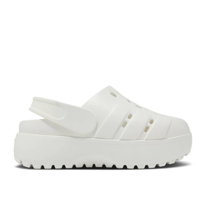 アディダス Adidas 【 Wmns Adilette Platform Clog \u0027Cream White\u0027 Women Cream White/Beige 】 アディレッタ レディース 皮膚軟化剤 白いこと 白いこと ベージュ