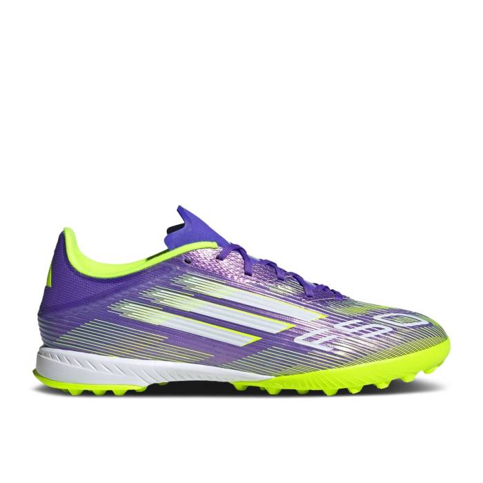 アディダス Adidas 【 Adizero F50 League Tf Radiant Blaze Pack Men Purple Rush/Cloud White/Lucid Lemon 】 アディゼロ メンズ Purple 紫・パープル rush ラッシュ 白色 ホワイト
