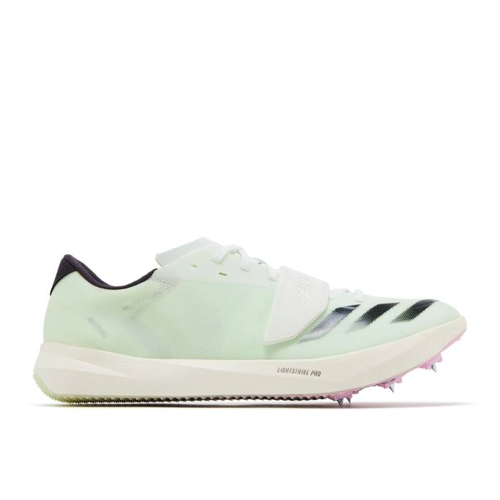 アディダス Adidas 【 Adizero Triple Jump \u0027Green Spark Black\u0027 Men Cloud White/Core Black/Green Spark 】 アディゼロ メンズ 白いこと 白いこと 中核グループ 黒いこと 黒いこと green 緑・緑であること