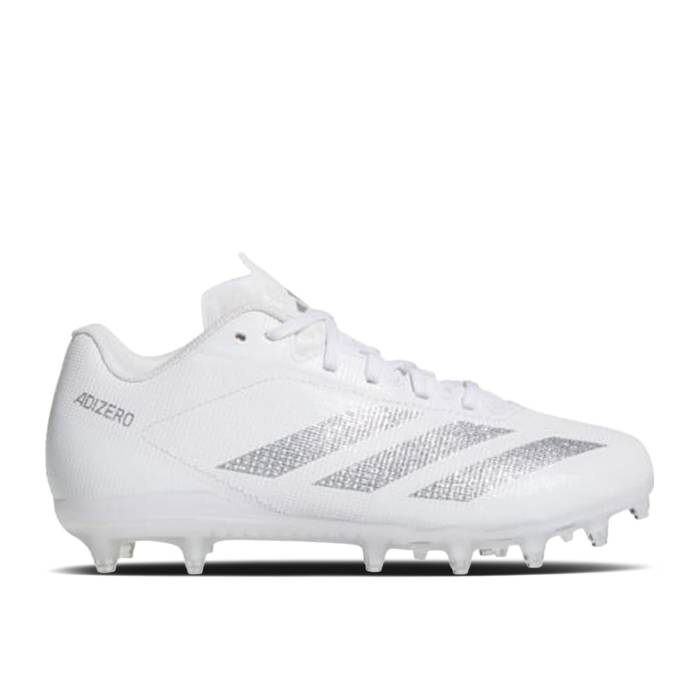 アディダス Adidas 【 Adizero Electric.2 2 J \u0027Cloud White Silver Metallic\u0027 Youth Cloud White/Silver Metallic/Cloud White 】 アディゼロ 白いこと 白いこと Silver しろがね色・しろがね色 お坊っちゃん キッズ 白いこと 白いこと Silver しろがね色・