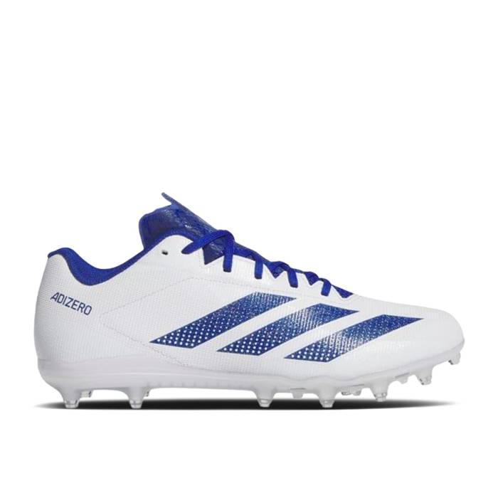 アディダス Adidas 【 Adizero Electric.2 2 Cloud White Royal Blue Men Cloud White/Royal Blue/Cloud White 】 アディゼロ 白色 ホワイト メンズ 白色 ホワイト 青色 ブルー