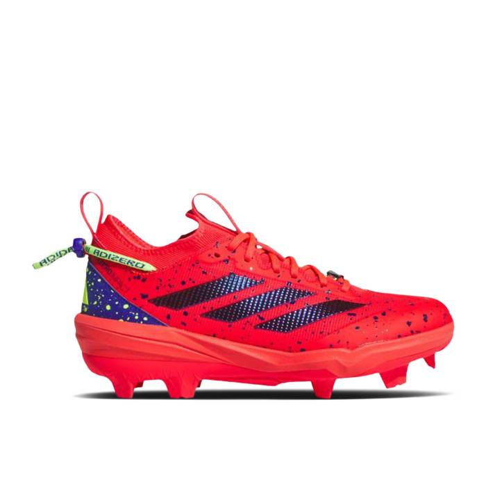アディダス Adidas 【 Adizero Impact 2.0 Tpu Lucid Red Blue Men Lucid Red/Lucid Blue/Lucid Lemon 】 アディゼロ インパクト Red 赤・レッド メンズ Red 赤・レッド 青色 ブルー