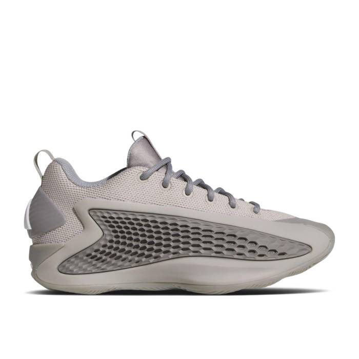 アディダス Adidas 【 Ae 1 Low J \u0027Metal Grey\u0027 Youth Metal Grey/Dove Grey/Cloud White 】 お坊っちゃん キッズ 金属元素 薄墨色 薄墨色 白いこと 白いこと
